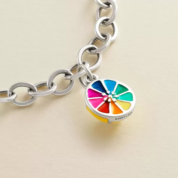 James Avery Artisan Jewelry Charms-Enamel Colorful Lemon Twist Charm