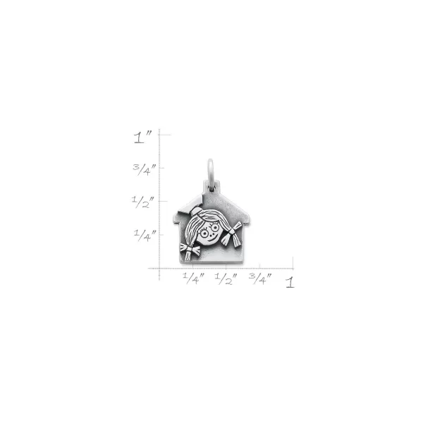 James Avery Artisan Jewelry Charms-Look Inn Cabin Charm