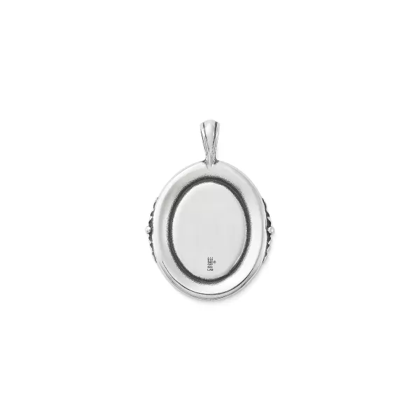 James Avery Artisan Jewelry Pendants-Sculpted Bluebonnet Layered Gemstone Pendant