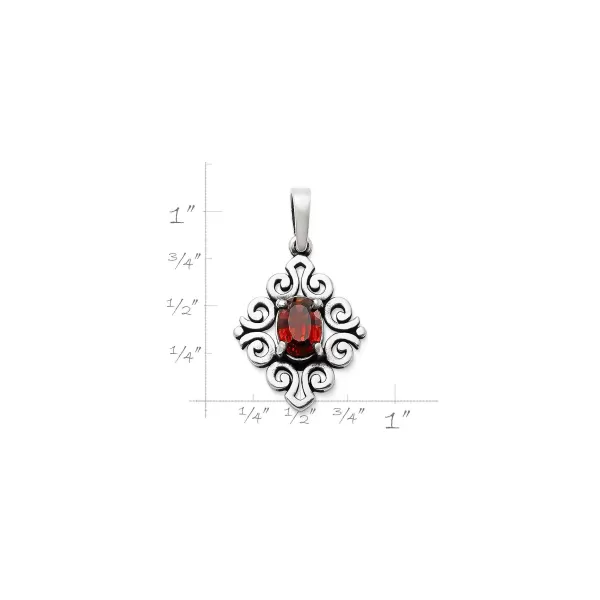 James Avery Artisan Jewelry Pendants-Spanish Lace Birthstone Pendant