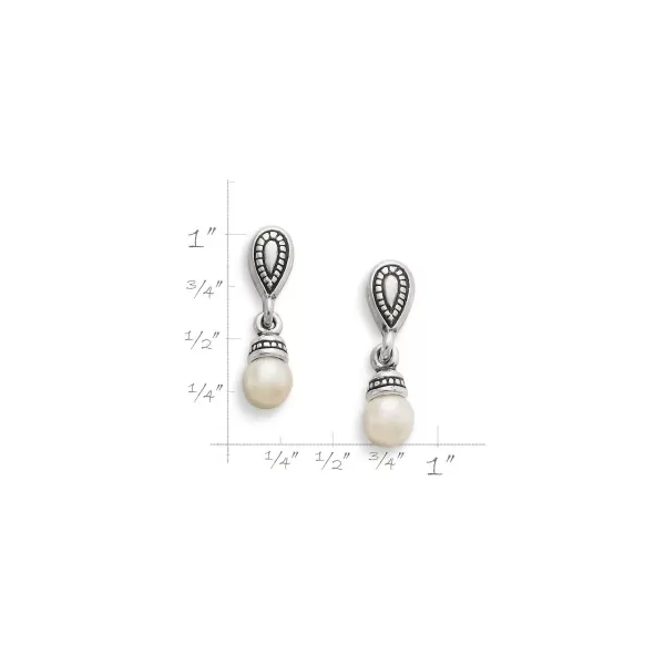 James Avery Artisan Jewelry Earrings-Vintage Cultured Pearl Drop Earrings